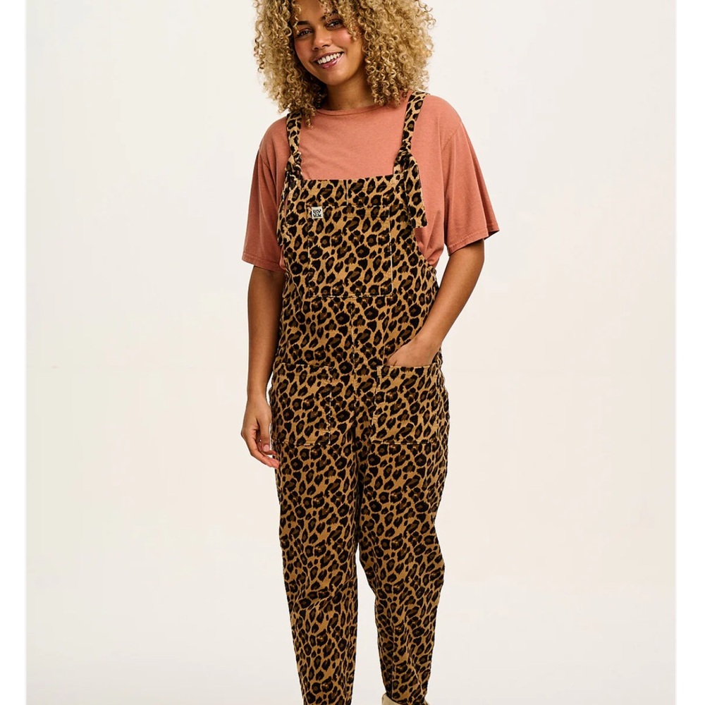 Lucy & Yak Leopard Print Jumpsuit